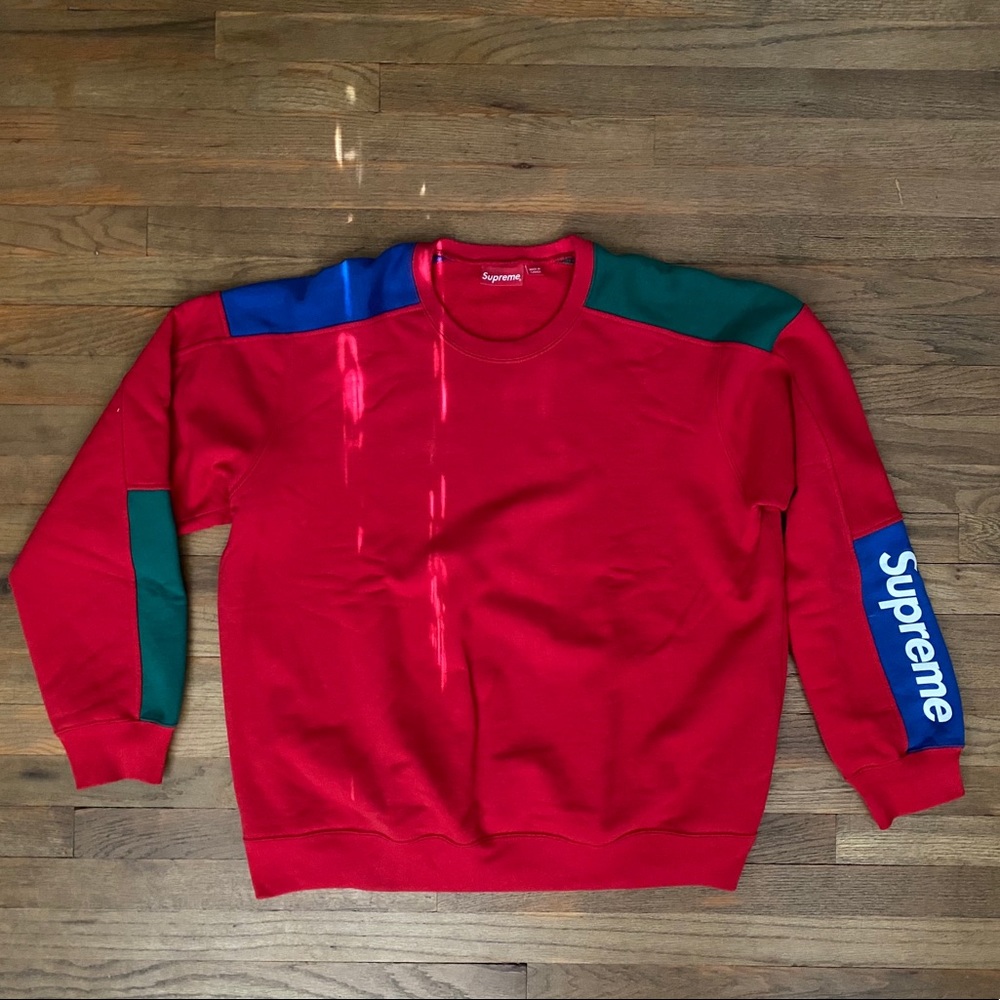 Supreme Formula Crewneck Red